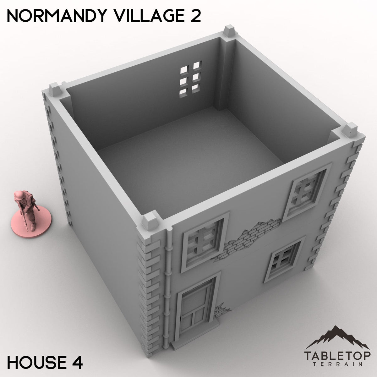 Tabletop Terrain Building Normandy Village 2