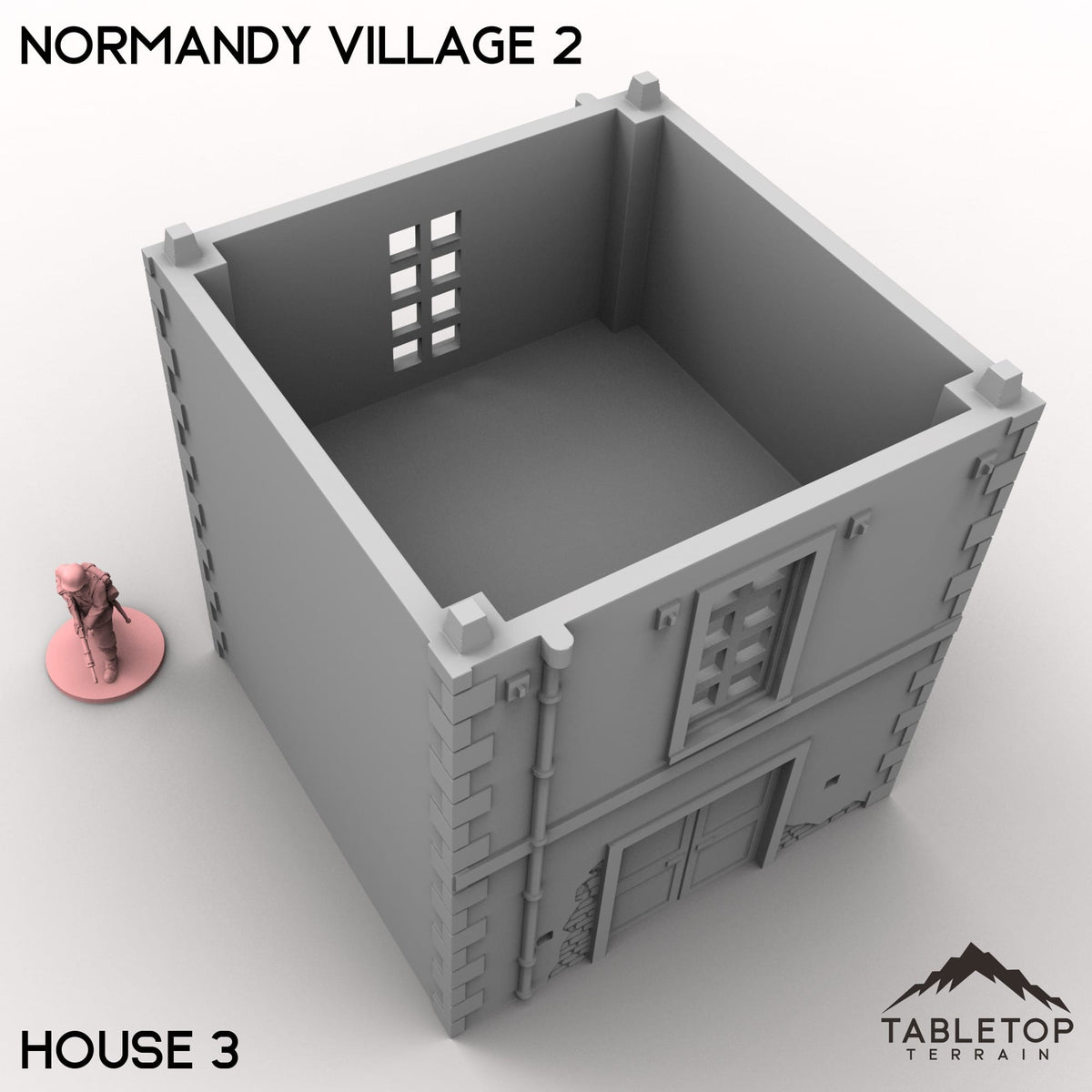 Tabletop Terrain Building Normandy Village 2