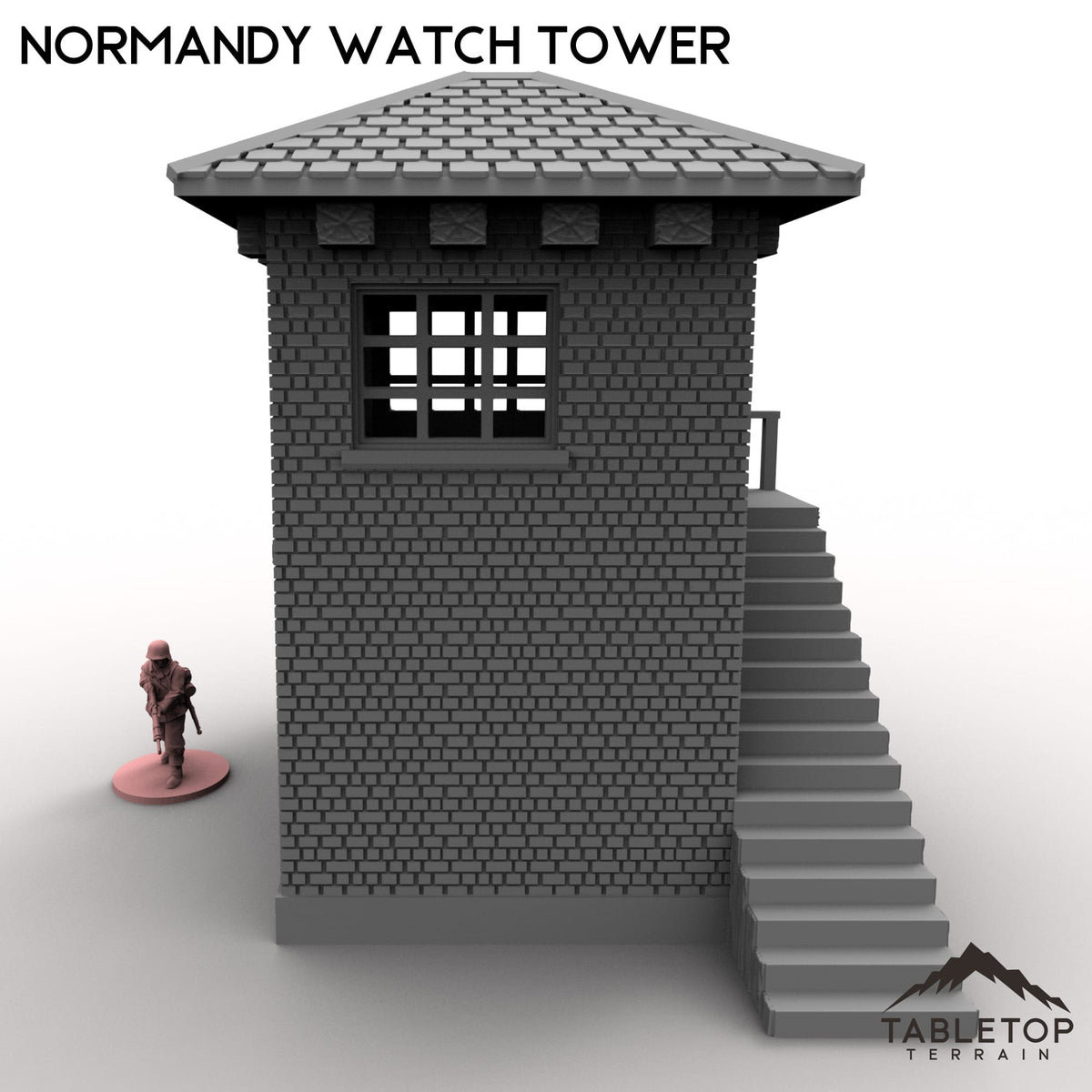 Tabletop Terrain Building Normandy Watch Tower