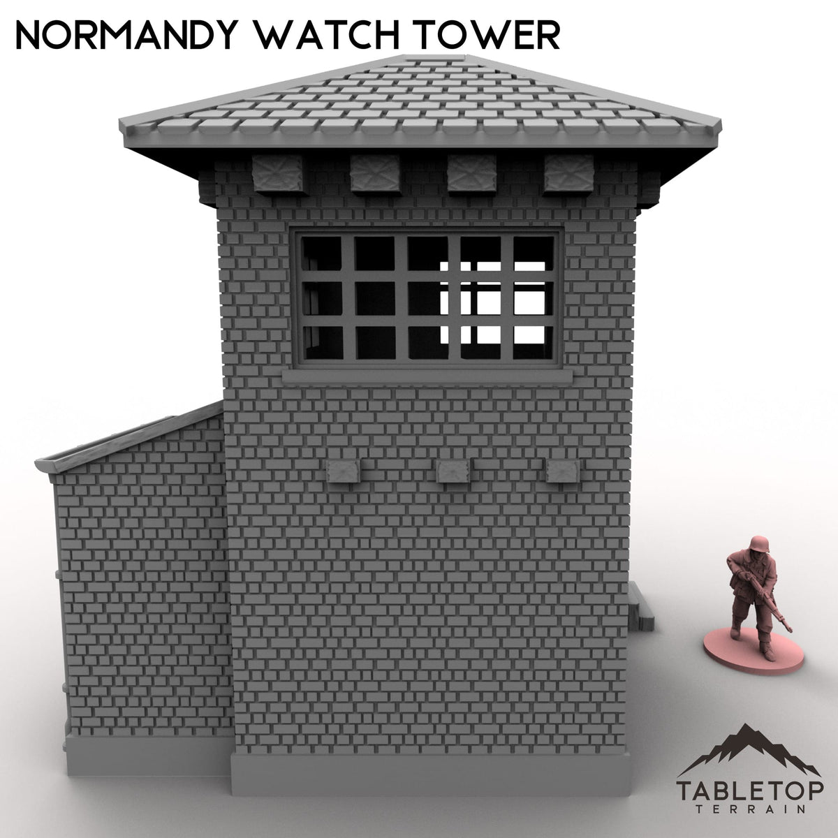 Tabletop Terrain Building Normandy Watch Tower