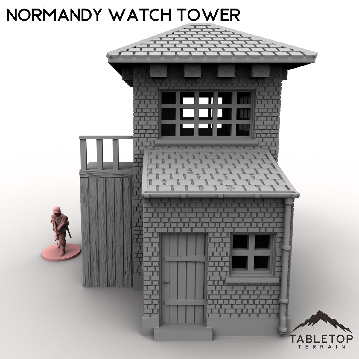 Tabletop Terrain Building Normandy Watch Tower