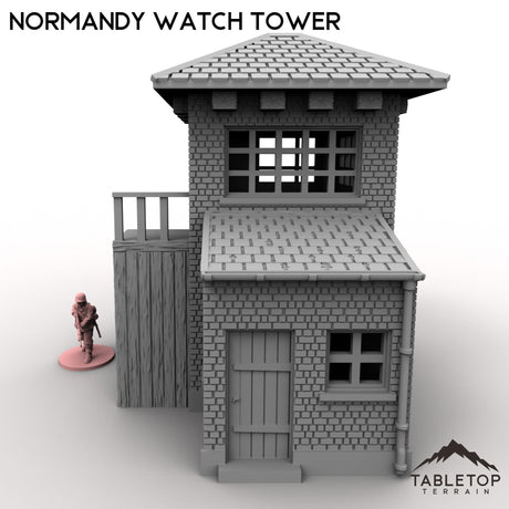 Tabletop Terrain Building Normandy Watch Tower