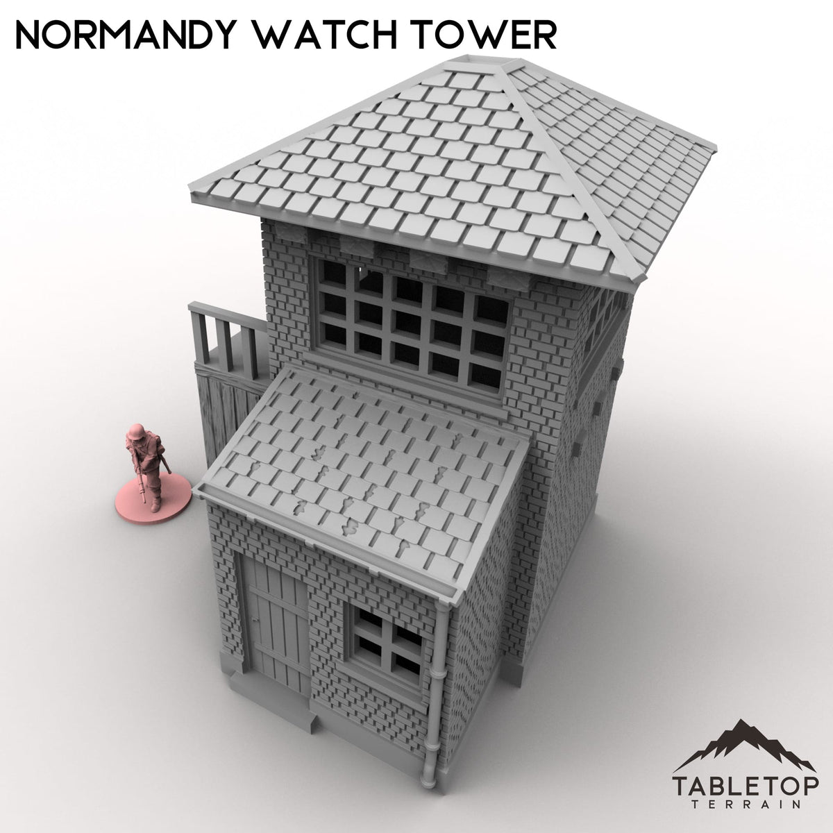 Tabletop Terrain Building Normandy Watch Tower
