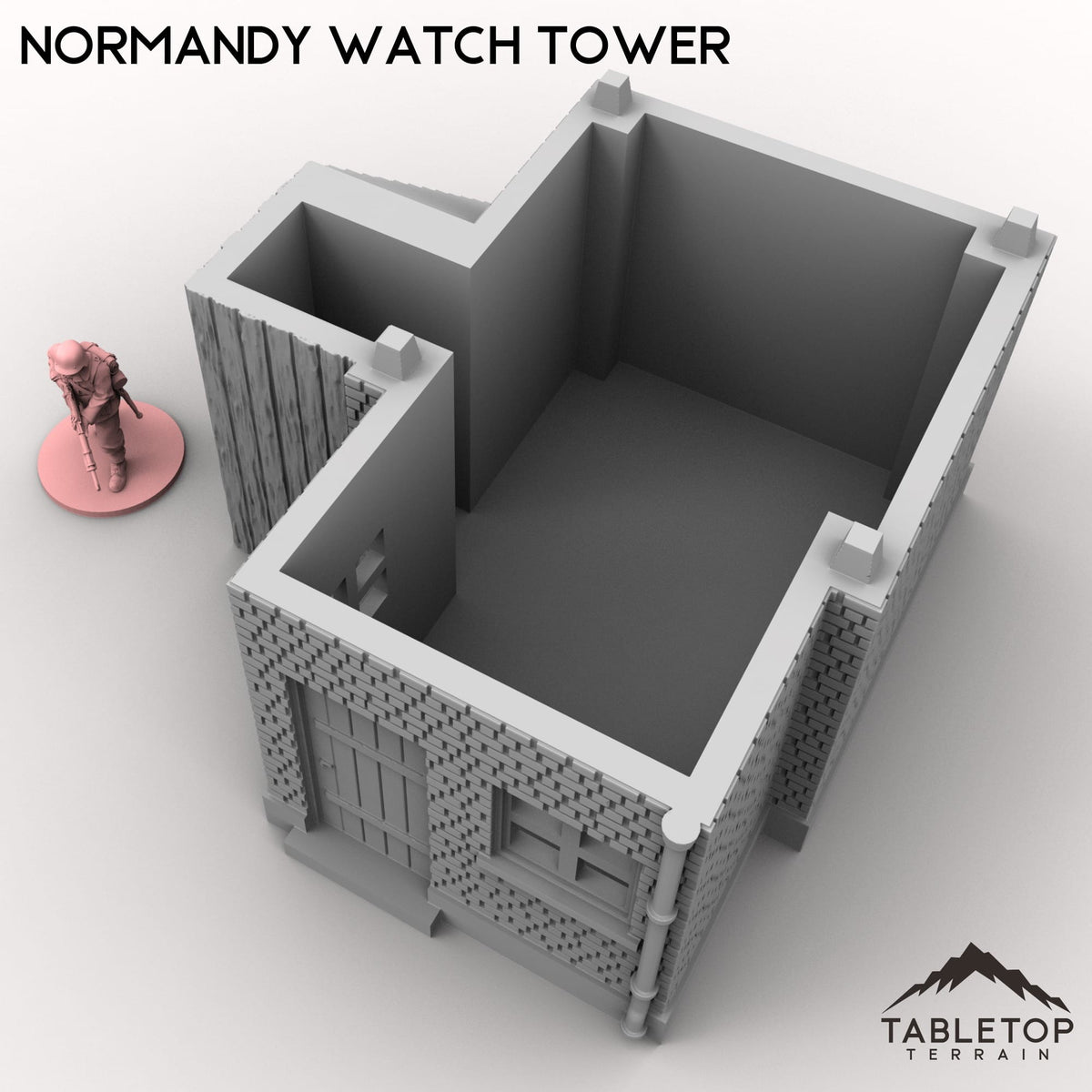 Tabletop Terrain Building Normandy Watch Tower