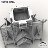 Tabletop Terrain Building Norse Hall