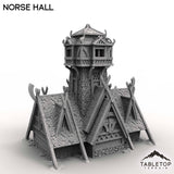 Tabletop Terrain Building Norse Hall
