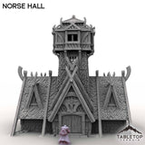 Tabletop Terrain Building Norse Hall