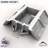 Tabletop Terrain Building Norse House 1
