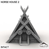 Tabletop Terrain Building Norse House 2
