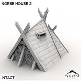 Tabletop Terrain Building Norse House 2