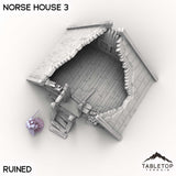 Tabletop Terrain Building Norse House 3