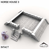 Tabletop Terrain Building Norse House 3