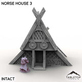 Tabletop Terrain Building Norse House 3