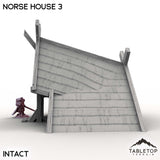 Tabletop Terrain Building Norse House 3