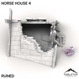Tabletop Terrain Building Norse House 4