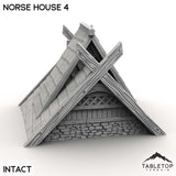 Tabletop Terrain Building Norse House 4