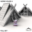 Tabletop Terrain Building Norse House 4