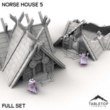 Tabletop Terrain Building Norse House 5