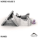 Tabletop Terrain Building Norse House 5