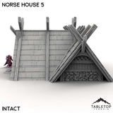 Tabletop Terrain Building Norse House 5