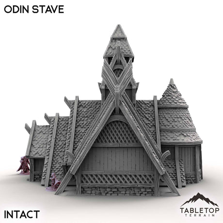 Tabletop Terrain Building Odin Stave
