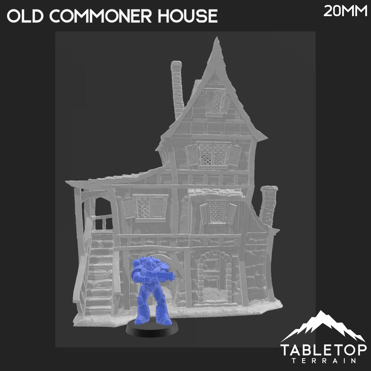 Tabletop Terrain Building Old Commoner House