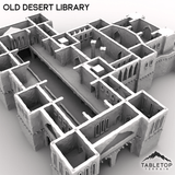 Tabletop Terrain Building Old Desert Library