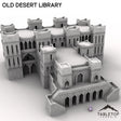 Tabletop Terrain Building Old Desert Library