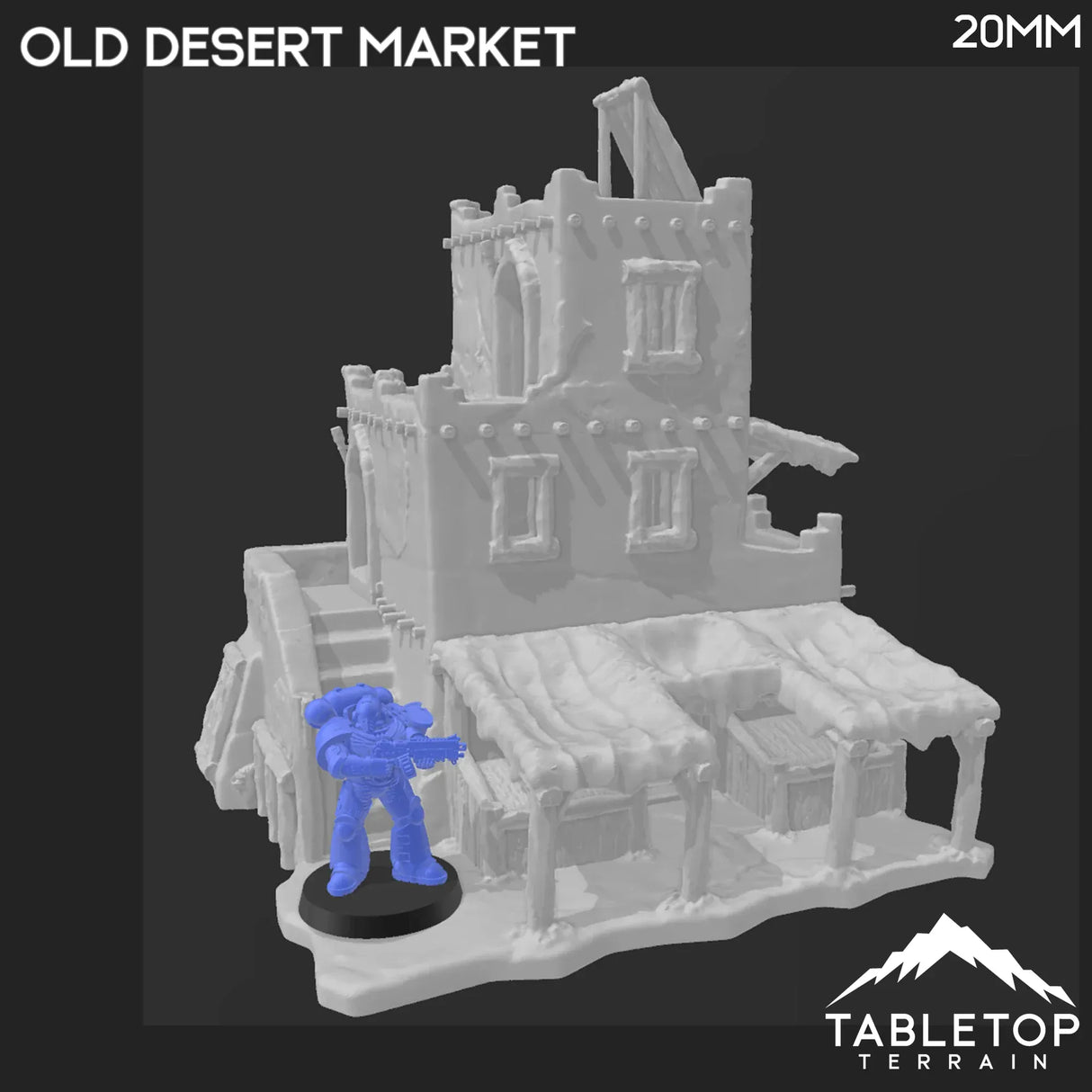 Tabletop Terrain Building Old Desert Market
