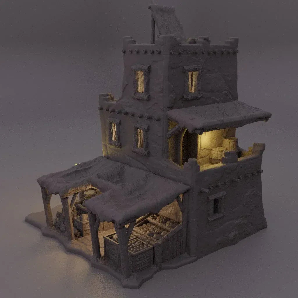 Tabletop Terrain Building Old Desert Market