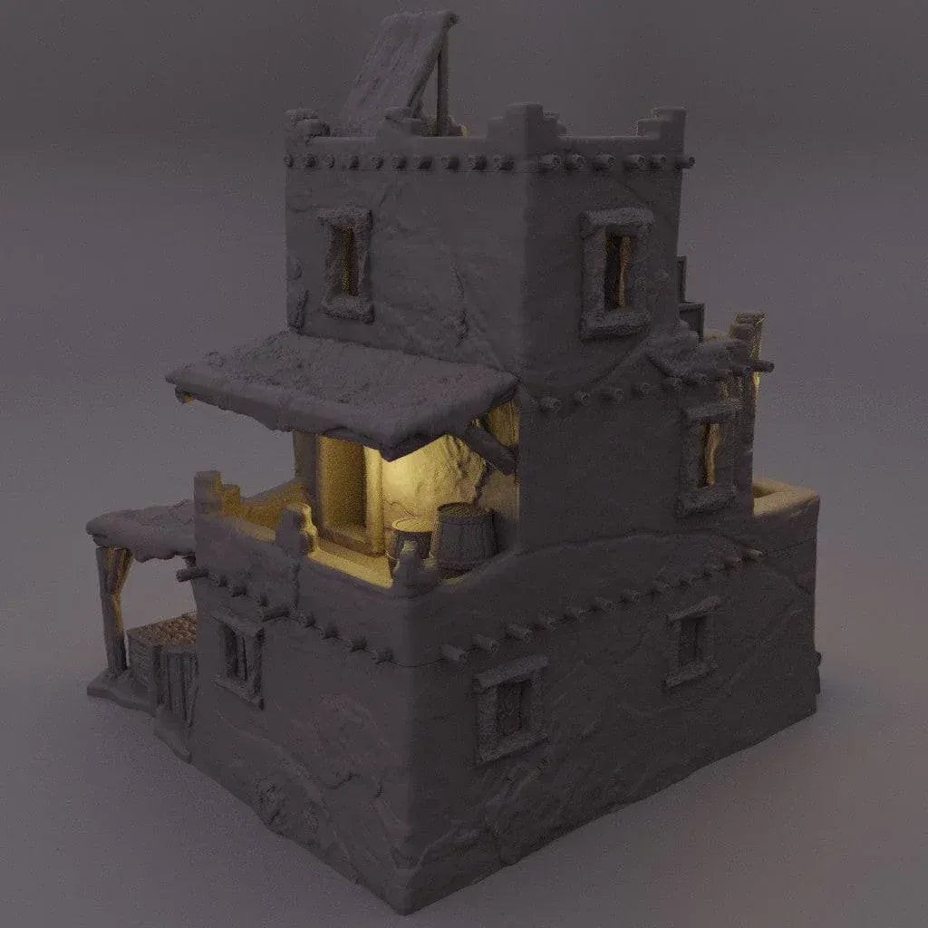 Tabletop Terrain Building Old Desert Market