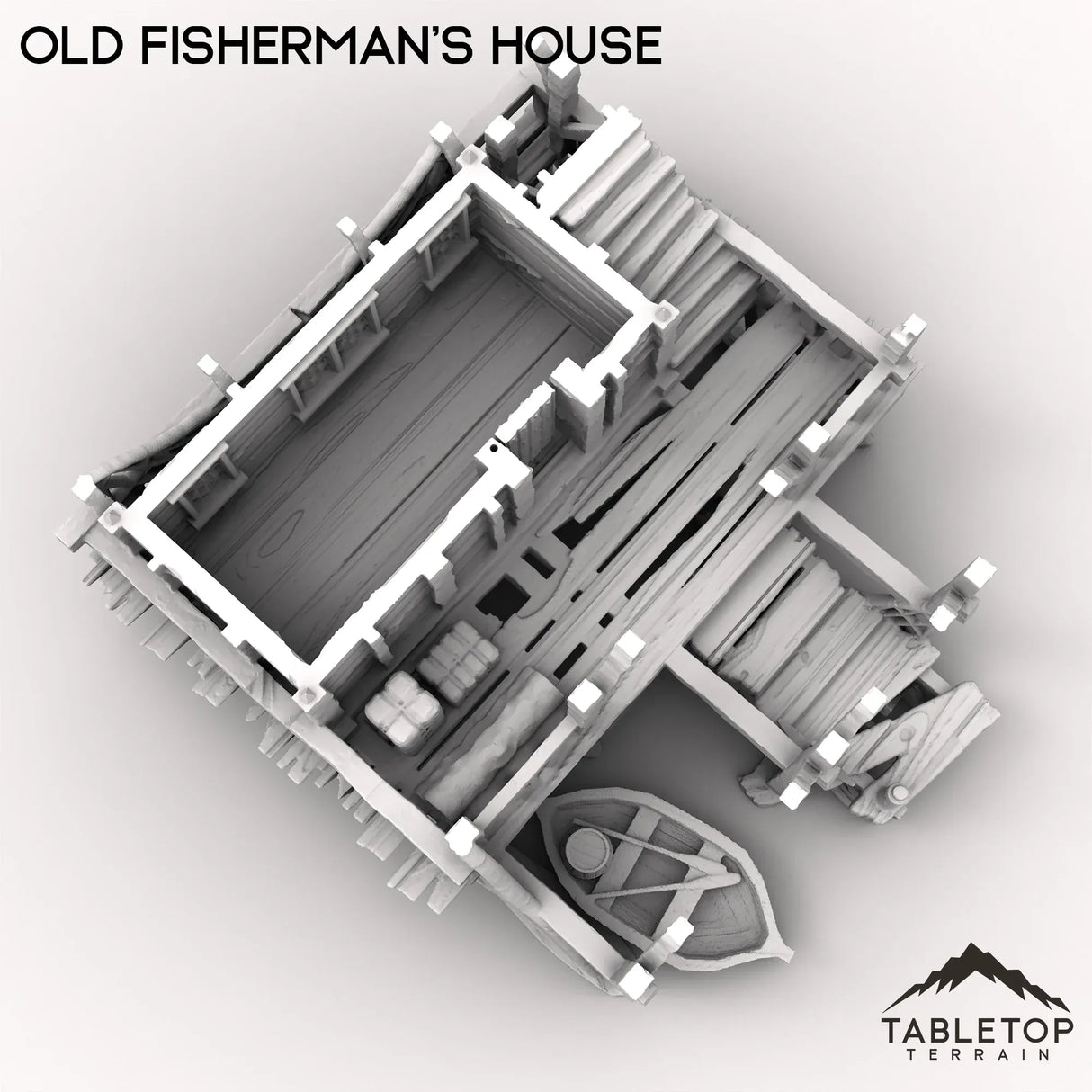 Tabletop Terrain Building Old Fisherman's House