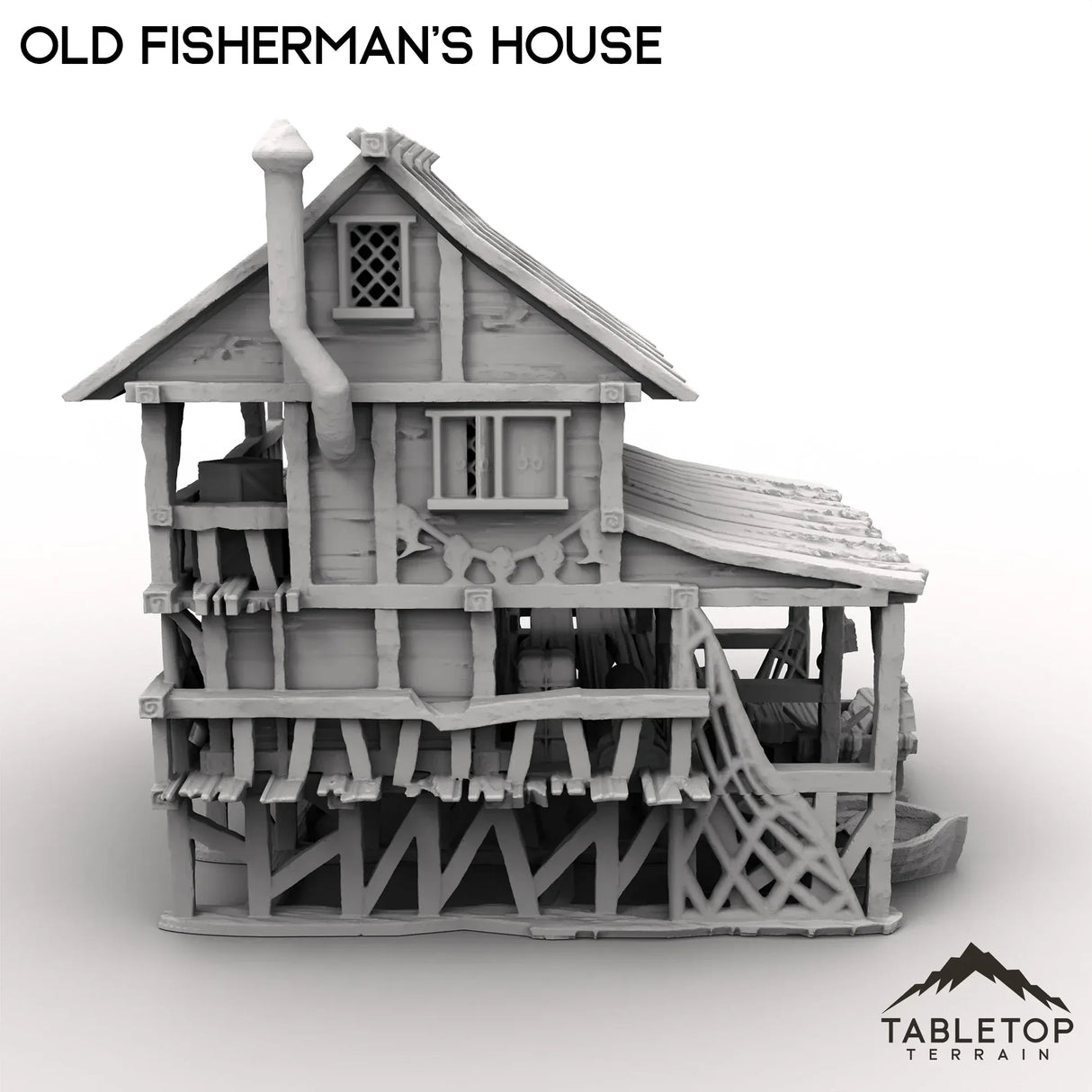 Tabletop Terrain Building Old Fisherman's House