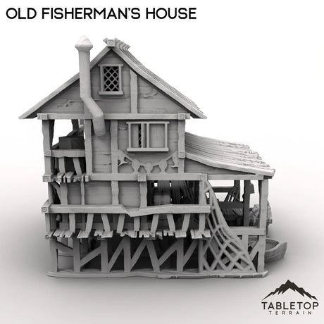 Tabletop Terrain Building Old Fisherman's House