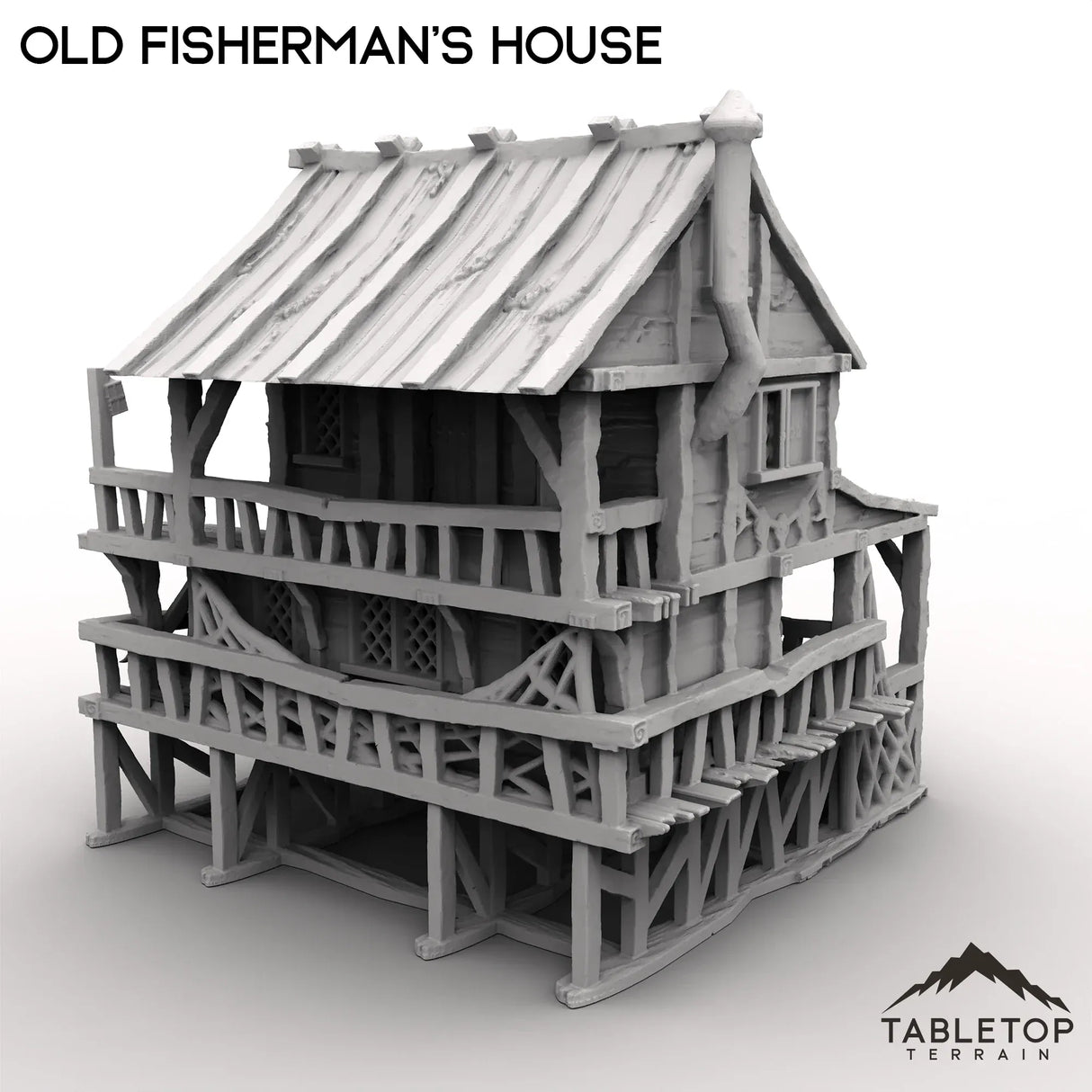 Tabletop Terrain Building Old Fisherman's House