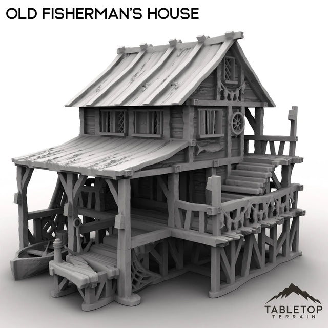 Tabletop Terrain Building Old Fisherman's House