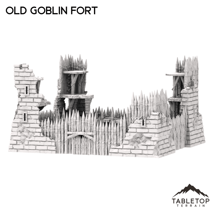 Tabletop Terrain Building Old Goblin Fort Tabletop Terrain