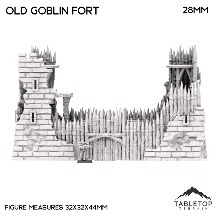 Tabletop Terrain Building Old Goblin Fort