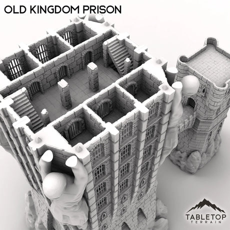 Tabletop Terrain Building Old Kingdom Prison