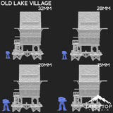 Tabletop Terrain Building Old Lake Village