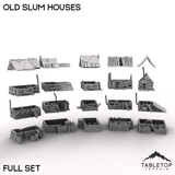 Tabletop Terrain Building Old Slum Houses