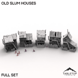 Tabletop Terrain Building Old Slum Houses