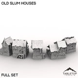 Tabletop Terrain Building Old Slum Houses