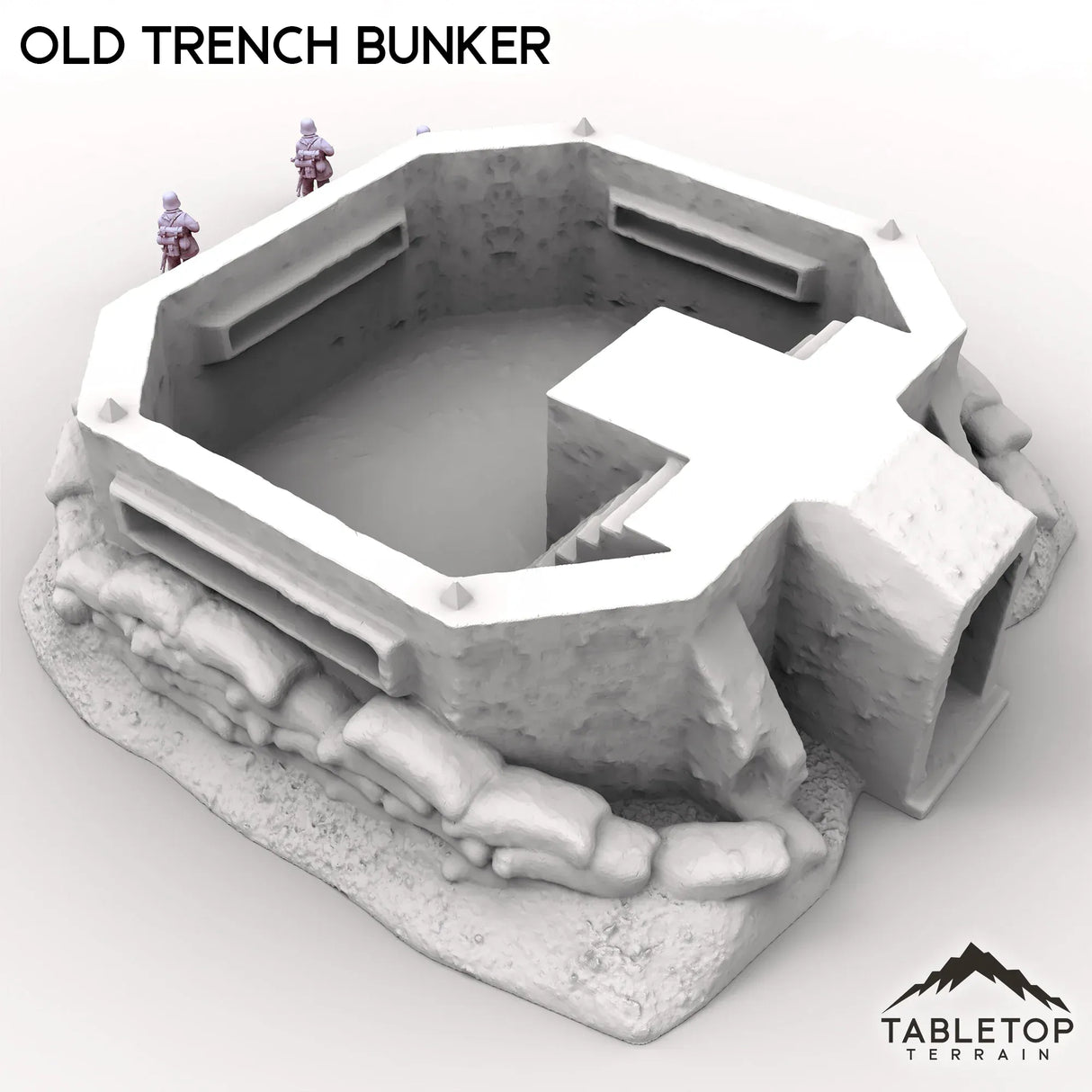 Tabletop Terrain Building Old Trench Bunker