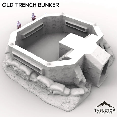 Tabletop Terrain Building Old Trench Bunker