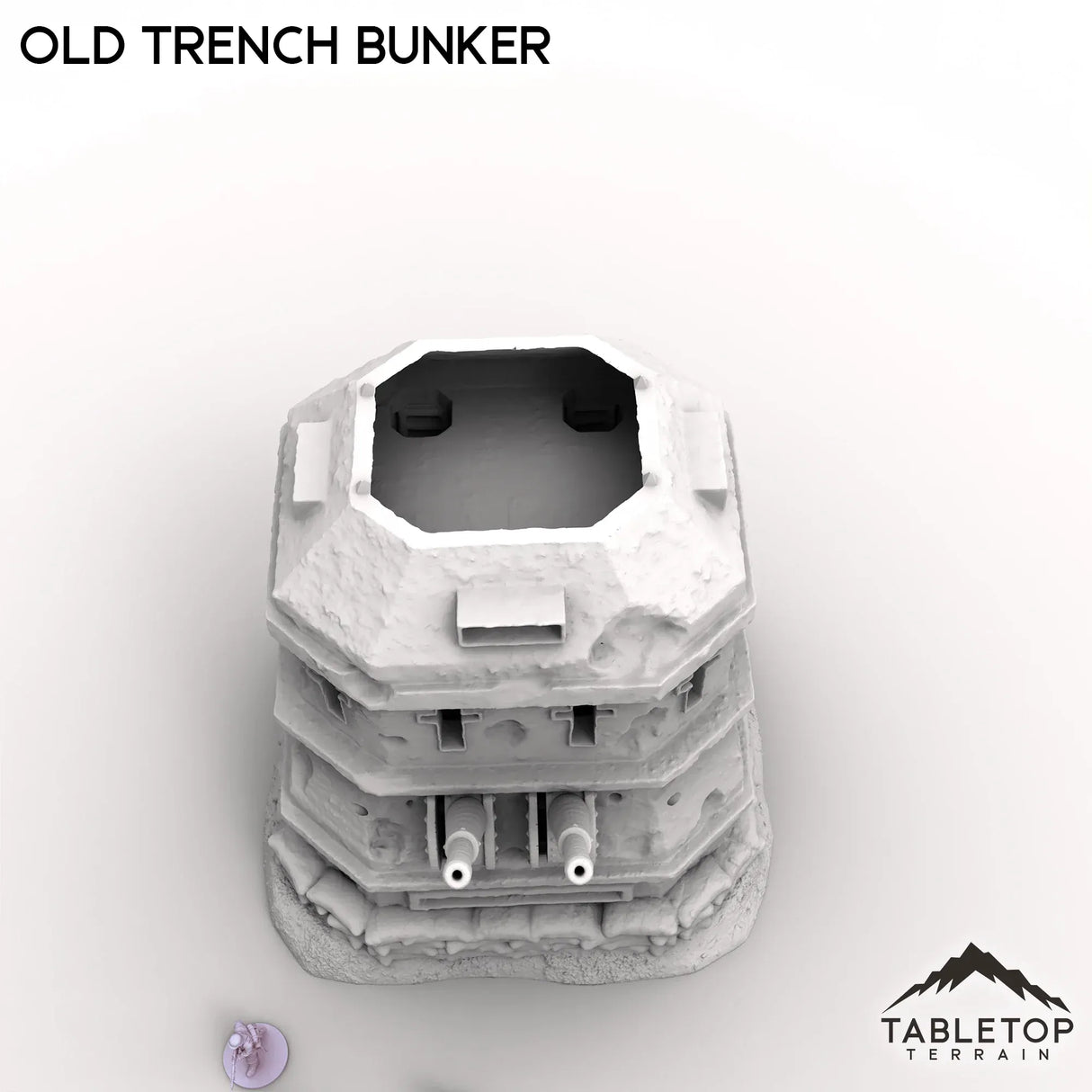 Tabletop Terrain Building Old Trench Bunker