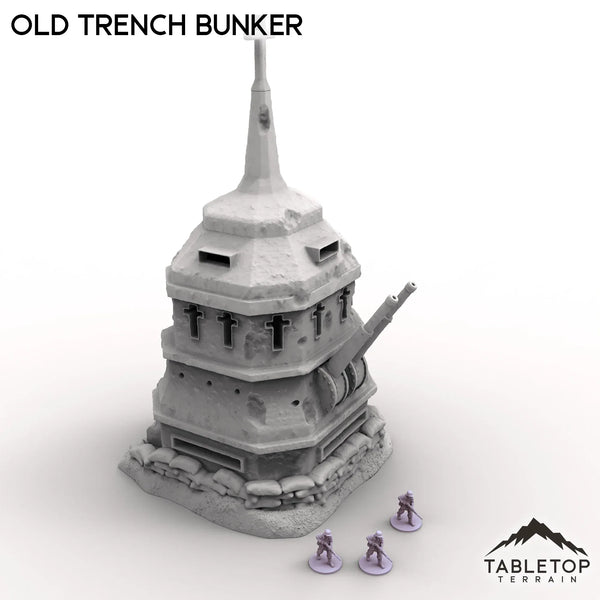 Tabletop Terrain Building Old Trench Bunker