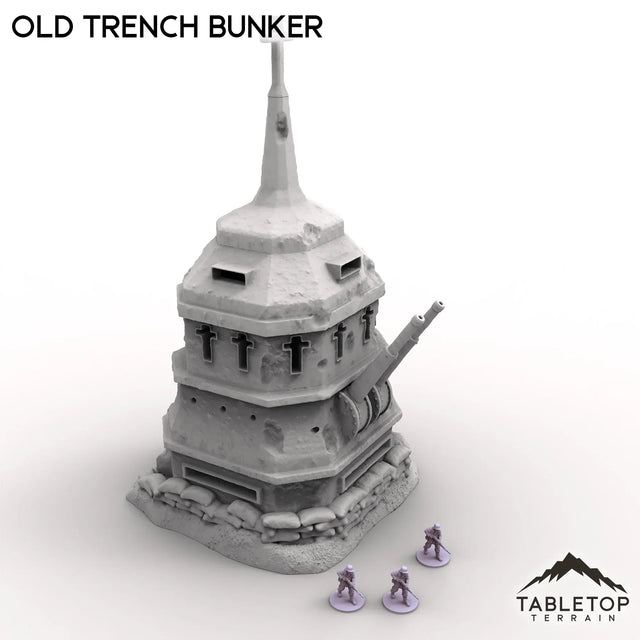 Tabletop Terrain Building Old Trench Bunker