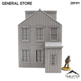 Tabletop Terrain Building Old West General Store - Wild West Building