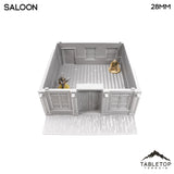 Tabletop Terrain Building Old West Saloon - Wild West Building